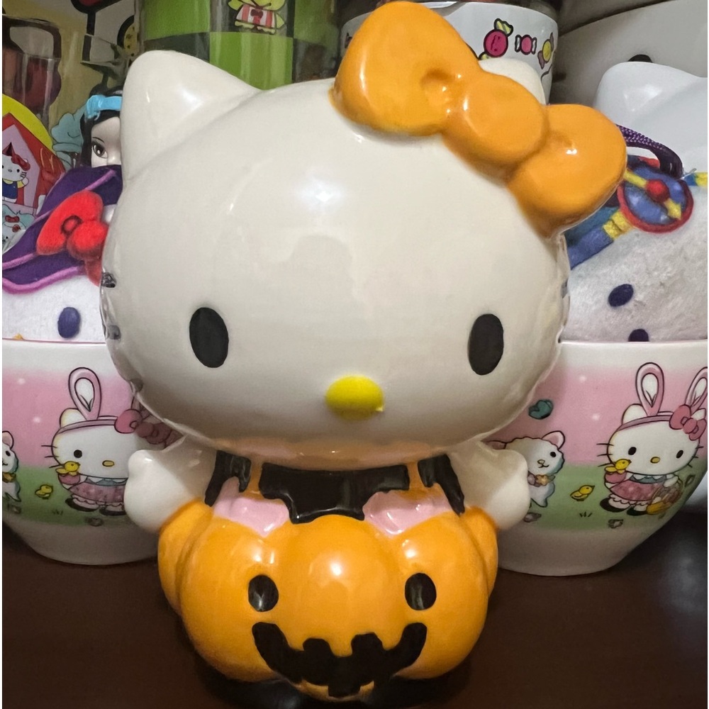 Hello Kitty Halloween Ceramic Figure Collectible